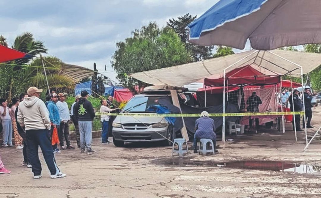 A balazos despachan al más allá a vendedor de un tianguis en Cuautitlán Izcalli. Foto: (Especial)