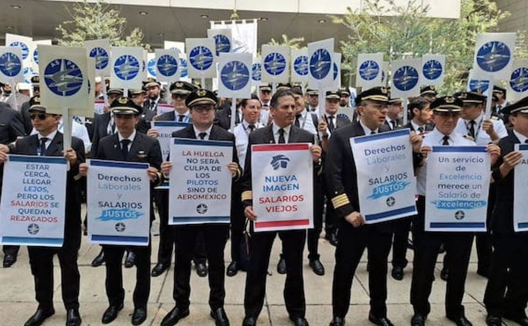 ¡Qué siempre no! Pilotos de Aeroméxico aplazan huelga para no afectar transición de poder 