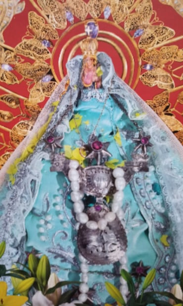 VIRGEN DE LAS LETANÍAS, MINIATURA MILAGROSA (FOTO: X)