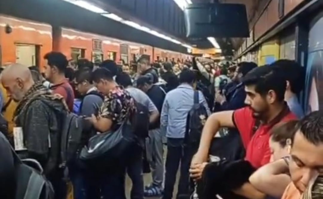 Línea 7 del Metro CDMX. Foto: (Redes Sociales)