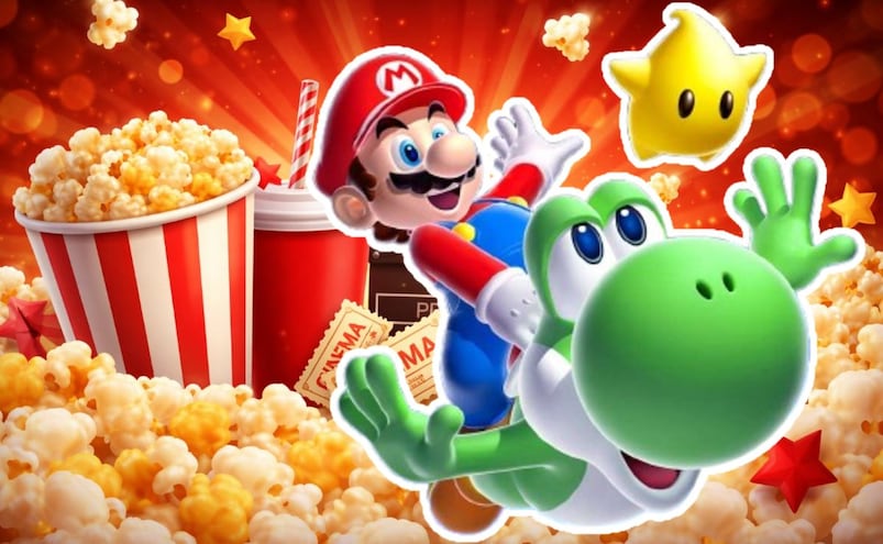 ¡ES YOSHI! Filtran palomera coleccionable para el estreno de la película Super Mario Galaxy