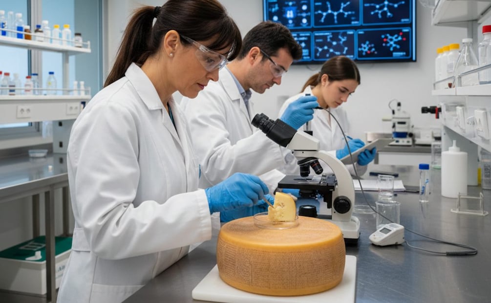 Imagen ilustrativa: IA ( La Profeco analizó 29 diferentes marcas de queso manchego)