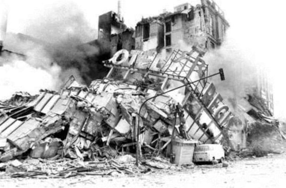 Lugares de la CDMX que desaparecieron tras el terremoto de 1985. Foto: (Archivo General de la Nación)
