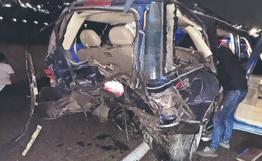 Tráiler provoca carambola en la carretera Chamapa-Lechería. Foto: (Especial)