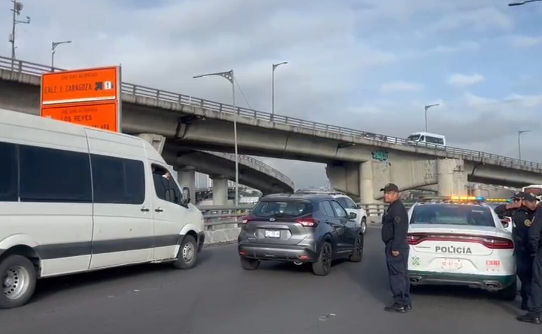 Accidente en Iztapalapa: Motociclista muere al ser lanzado por un automovilista