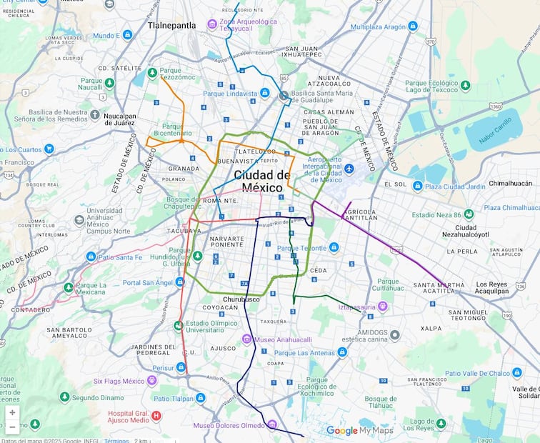 Imagen: Google / RTP (Rutas del programa de RTP “Regreso Seguro a Casa”, )