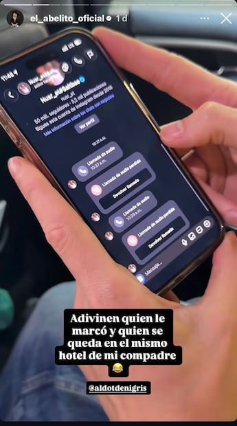 Llamadas de Salt Bae a Aldo de Nigris (Vía: Instagram)