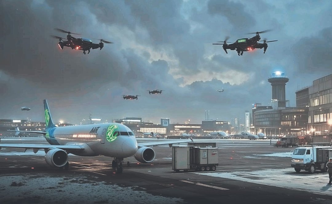 ¿Ovnis o drones?. Foto: (Especial)