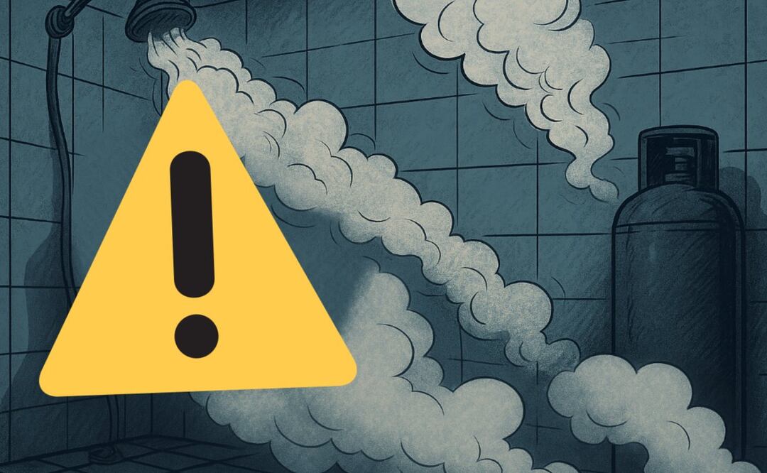 Muere pareja en la bañera (Foto: Creada con IA)