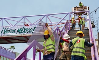 ¿Para cuándo las terminan? Continúan sin concluir obras en la Calzada de Tlalpan