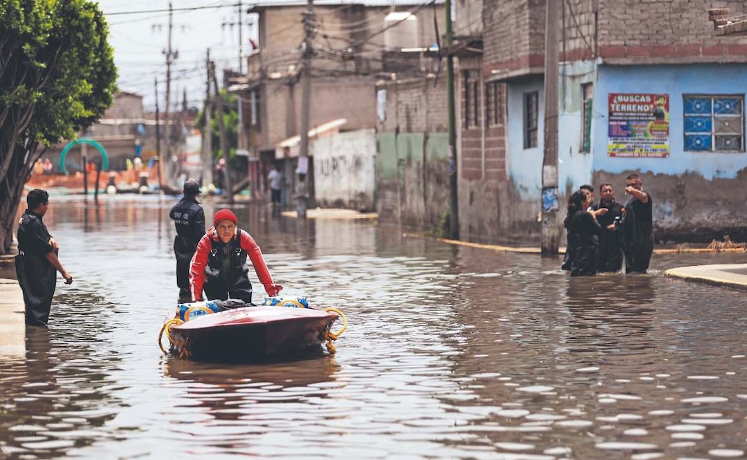 Inundaciones en Chalco