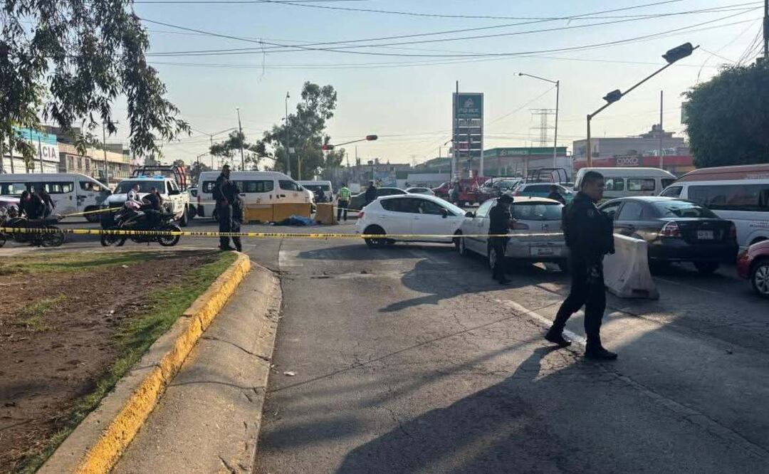 Choque en Nezahualcóyotl deja un motociclista muerto. Foto: (Especial)