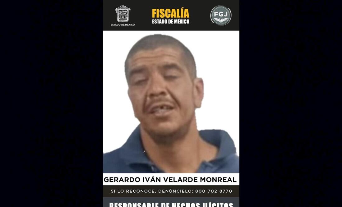 Dan 50 años de cárcel a "El Paquita" por matar a tres, en Tultitlán
Imagen: Especial