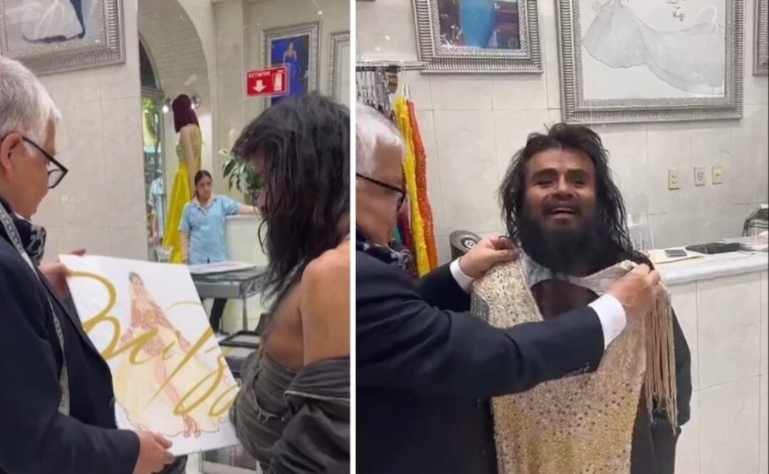 Foto: Especiales (“La Diva Indigente” usará vestido de Mitzy como cenicienta)