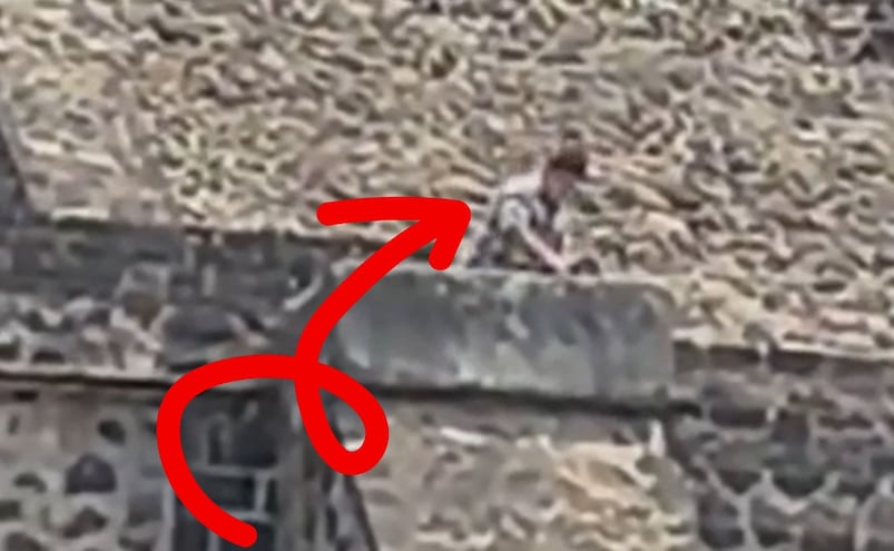 Lo que no se vio del ataque en Teotihuacán: El momento exacto en que el tirador tomó rehenes