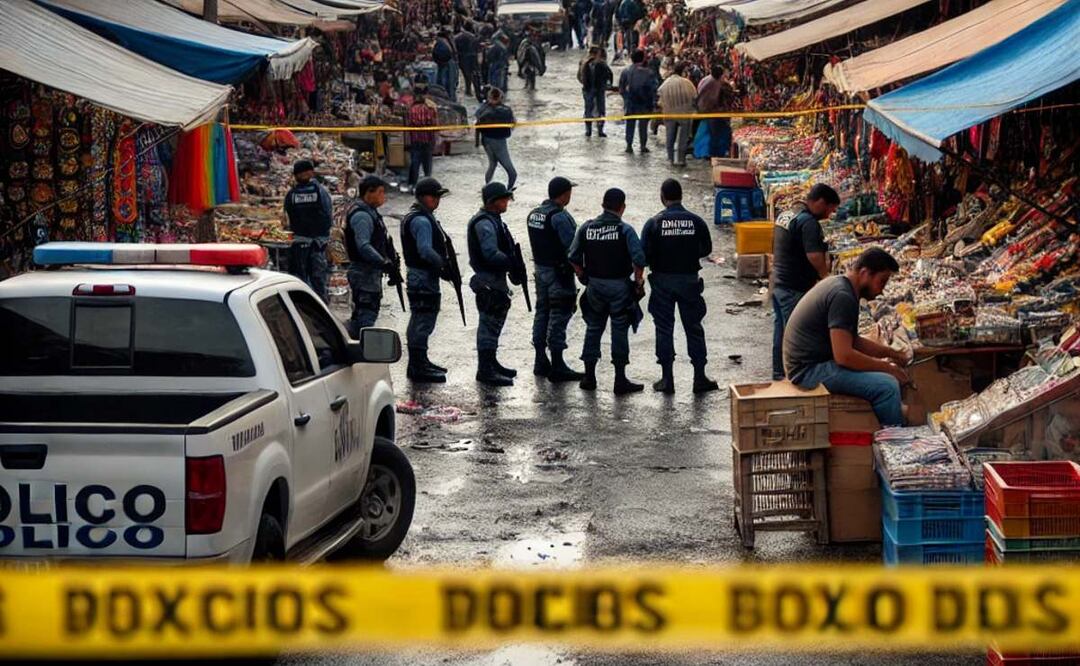 Asesinan a dos personas en tianguis de Tláhuac; ya traían pleitos
