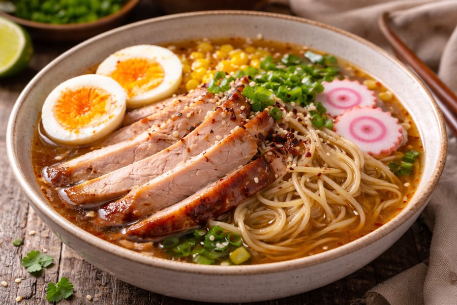 Ramen de pavo (Foto: Creada con IA)