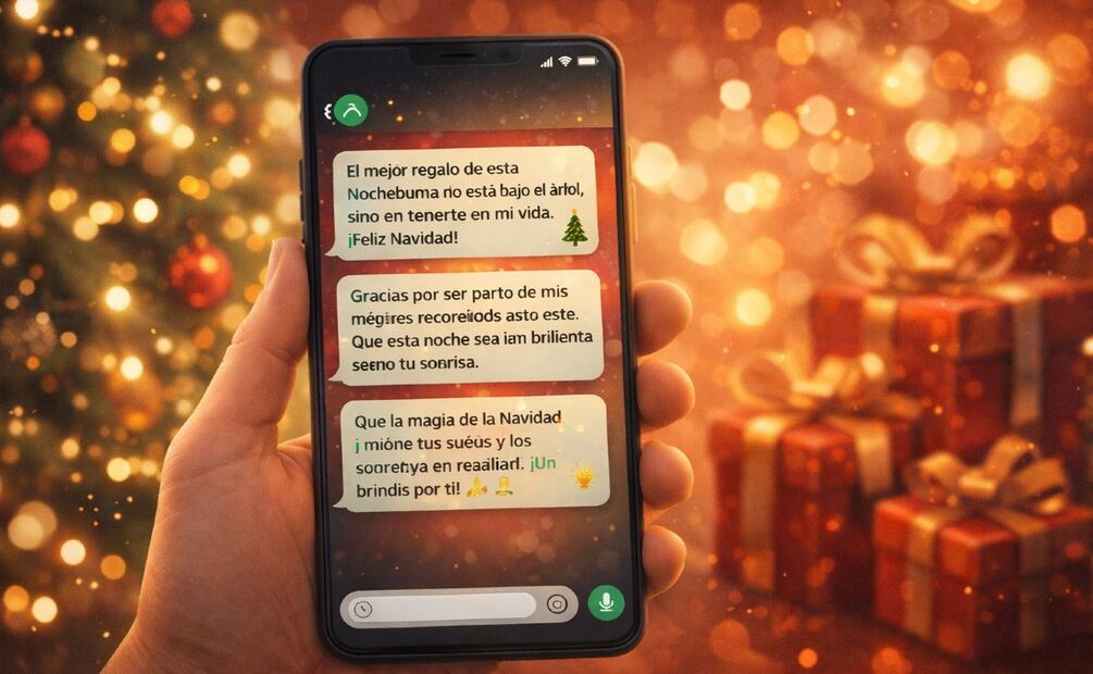 15 frases emotivas que puedes mandar a tus familiares o amigos por WhatsApp en Noche Buena