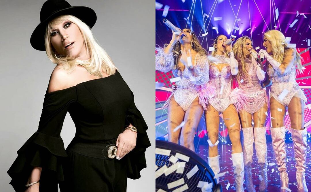 Laura León da lección de movimientos a chavitas en el 90's Pop Tour