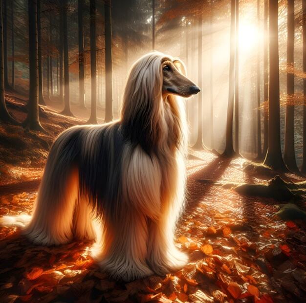 Perro afgano (Foto: Pixabay)