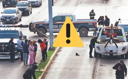 Biker muere en José López Portillo, ¿el conductor quiso ganarle al semáforo?