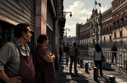 Comerciantes del Centro Histórico lanzan ultimátum por cierres alrededor de Palacio Nacional