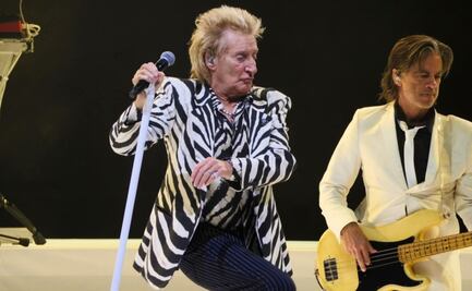 Rod Stewart, eternamente joven en el Palacio de los Deportes