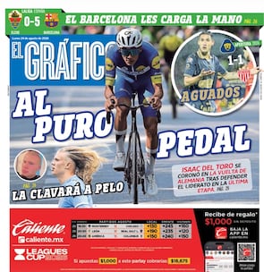 Portada El Gráfico | Lunes 24 de Agosto de 2026