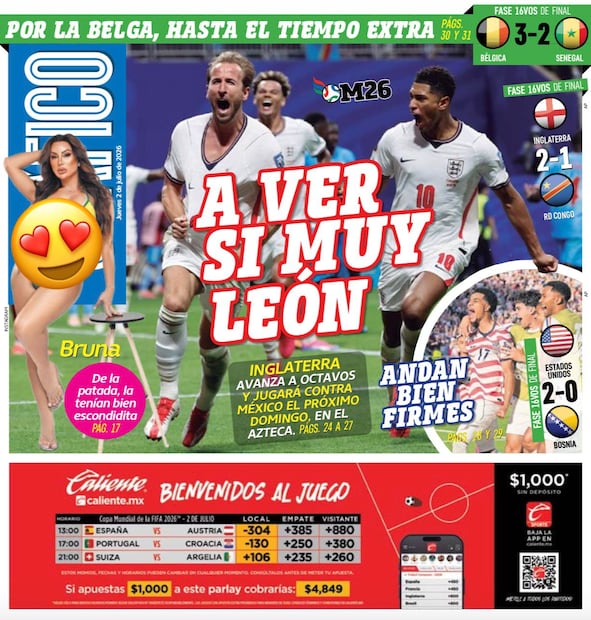 Portada El Gráfico | Jueves 2 de Julio de 2026
