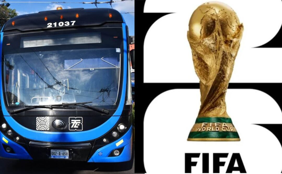 Nueva Línea del Trolebús de CU al Azteca de cara al Mundial del 2026. Foto: (Especial)