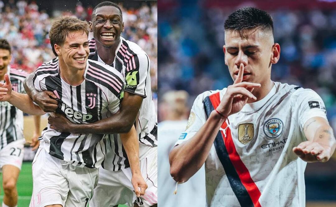 Juventus vs Manchester City Mundial de Clubes 2025. Foto: (Redes Sociales)