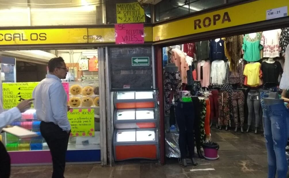 Local comercial dentro del Metro CDMX. Foto: (Metro CDMX)