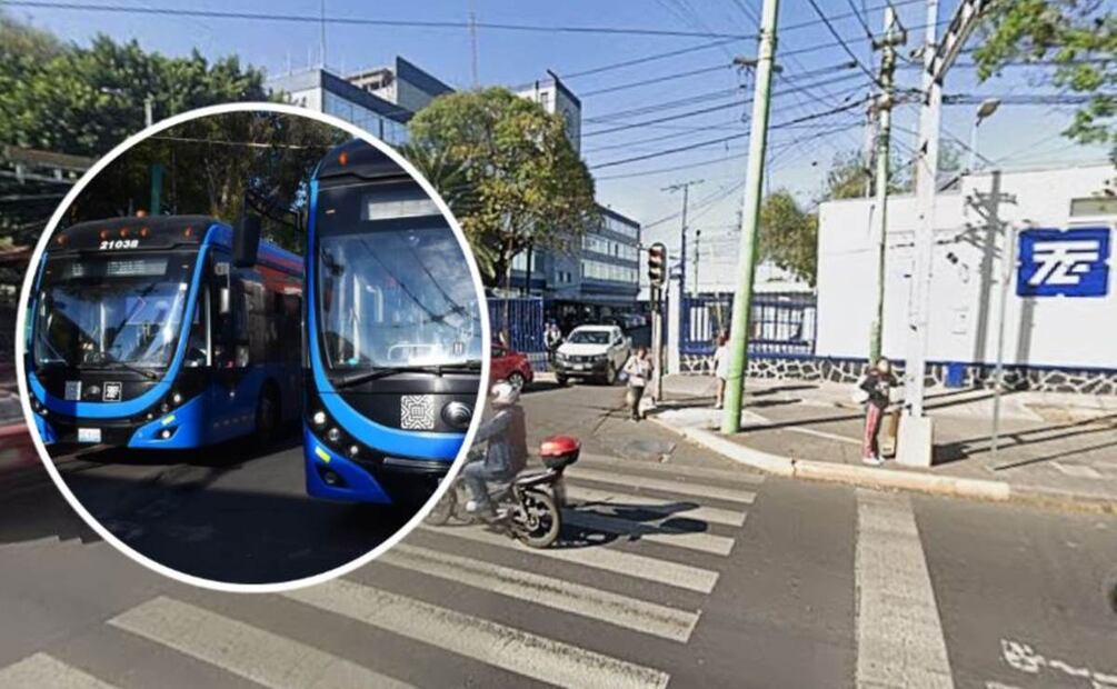 Foto: Google Maps y Cuartoscuro (Los interesados para ser operador de Trolebús deben entregar sus documentos en Municipio Libre 402, Col. San Andrés Tetepilco, Iztapalapa)