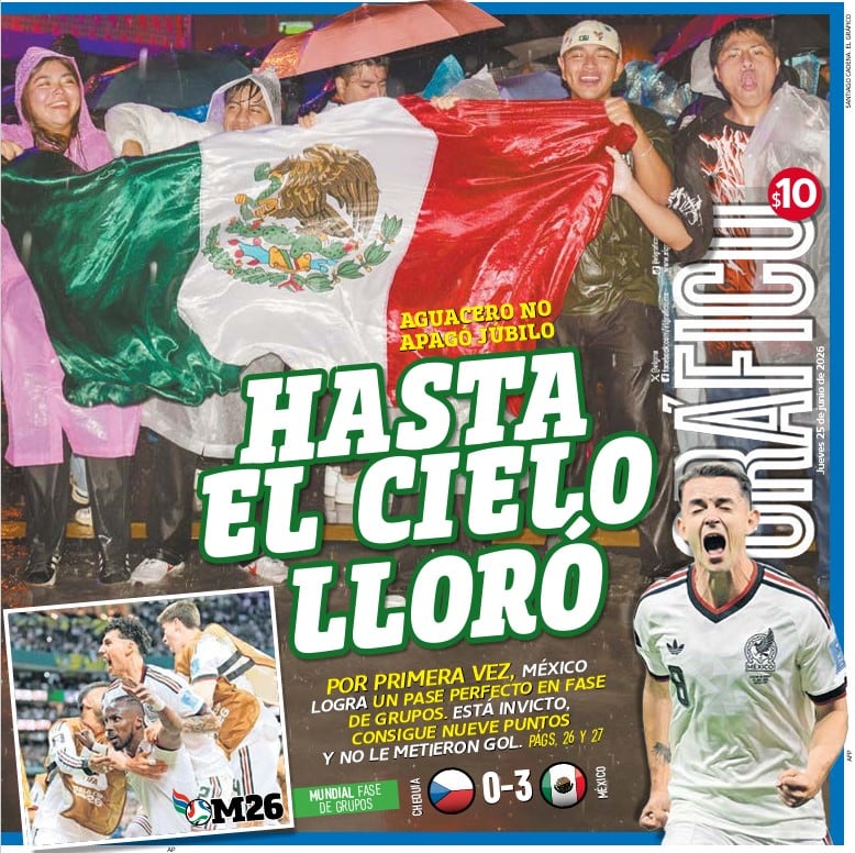 Portada El Gráfico | Jueves 25 de Junio de 2026