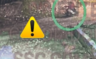 Cámaras captan a motociclistas abandonando un cadáver en Iztapalapa 