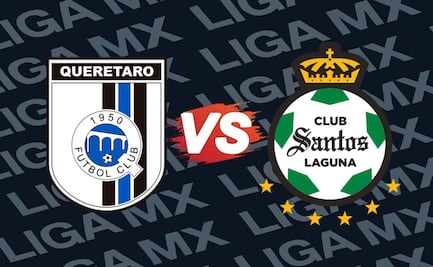 Querétaro vs Santos: Dónde ver EN VIVO el arranque de la jornada 8