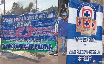 Cruz Azul: “Tanto cemento y sin estadio” reclaman los aficionados
