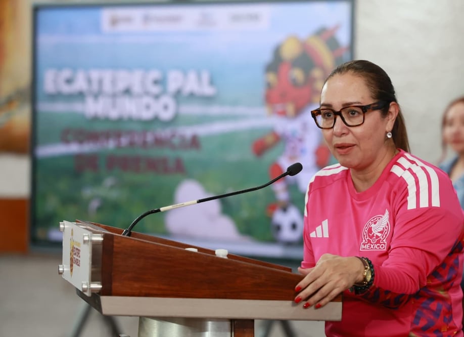 Ecatepec se prepara para el Mundial 2026 con pantallas gigantes, arte y futbol en las calles (Foto: Especial)
