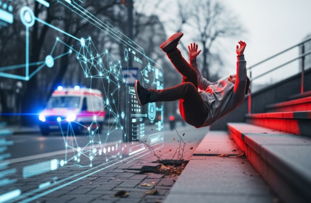 C5, caídas de personas (Foto: Creada con IA)