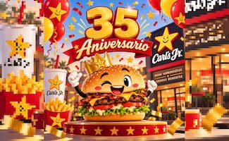 Carl’s Jr celebra 35 años en México con hamburguesas a solo 35 pesos: esto debes saber