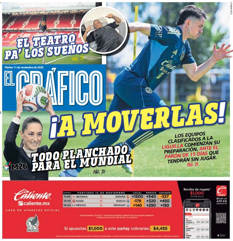 Portada El Gráfico | Martes 11 de noviembre 2025