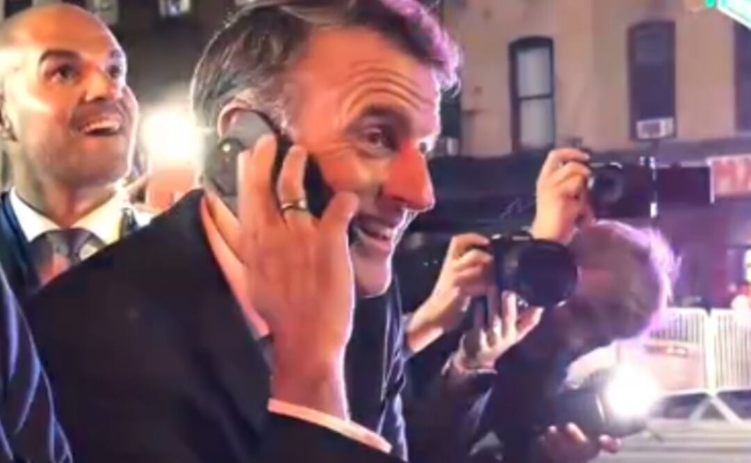 Macrón pide "paro" a Trump para librar cierre de calles en NY: "Está bloqueado por tu culpa" (Foto: X))