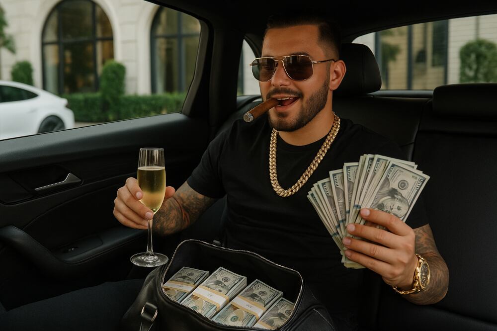 Narcoinfluencers (Foto: Creada con IA)