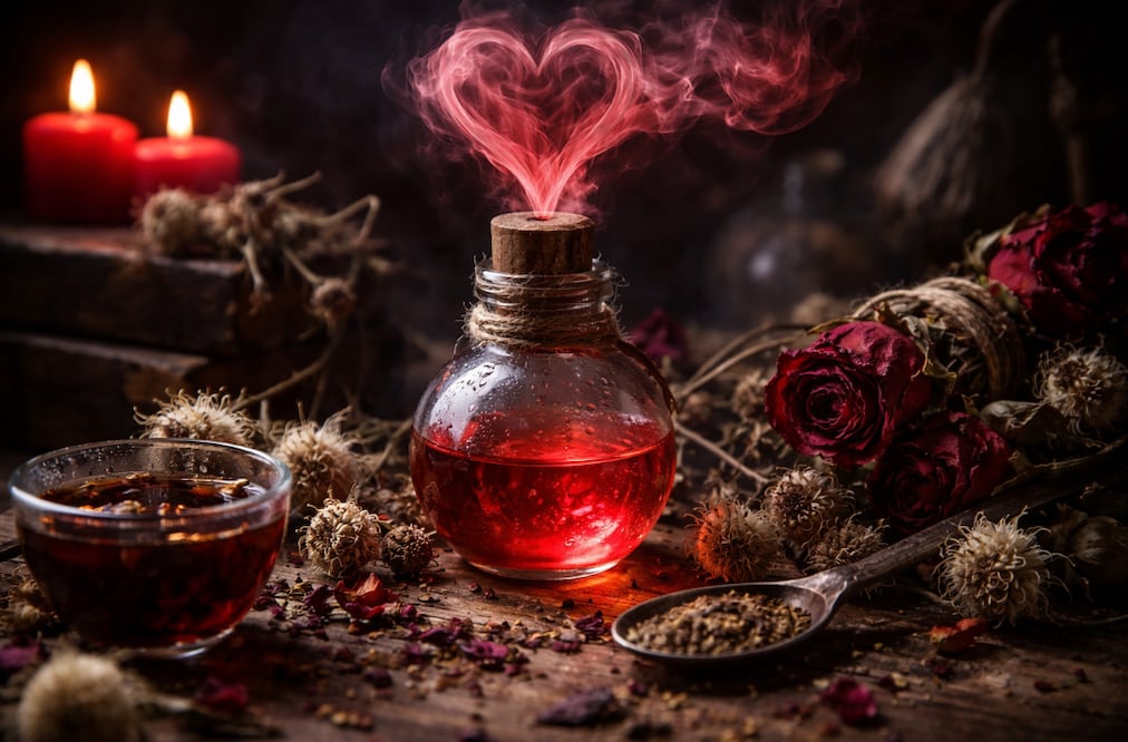 Lo que no te cuentan del TOLOACHE: El “ritual de amor” que podría causar la muerte (Foto: Creada con IA)