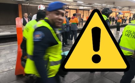 Muere trabajador de limpieza en la Línea 7 del Metro CDMX