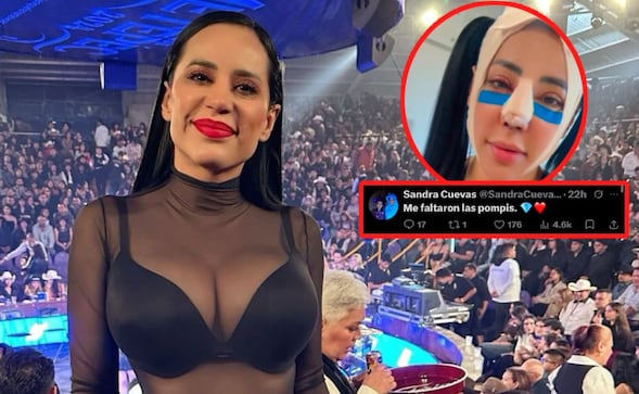 “Me faltaron las pompis” Sandra Cuevas admite aumento de senos, pero todavía le faltan arreglitos