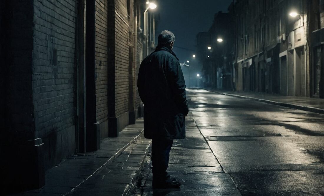 Padre preocupado (Imagen creada con IA)