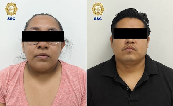 ¡Se daban la gran vida con cuentas ajenas! Detienen a pareja buscada en CDMX