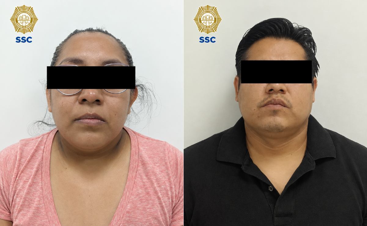 ¡Se daban la gran vida con cuentas ajenas! Detienen a pareja buscada en CDMX