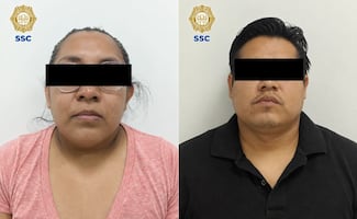 ¡Se daban la gran vida con cuentas ajenas! Detienen a pareja buscada en CDMX